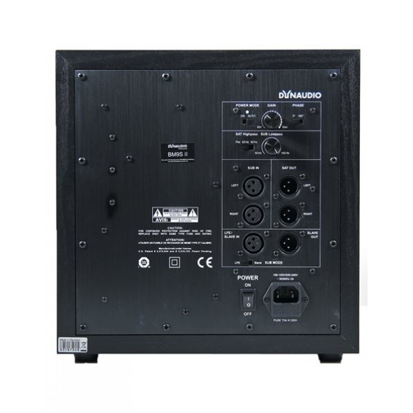 DYNAUDIO 9S Αυτοενισχυόμενο Ηχείο Studio Subwoofer (Τεμάχιο)